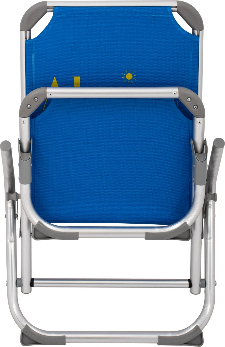 Karrige për plazh, alumini, FH5053.01, 56x70x66 cm. e kaltër