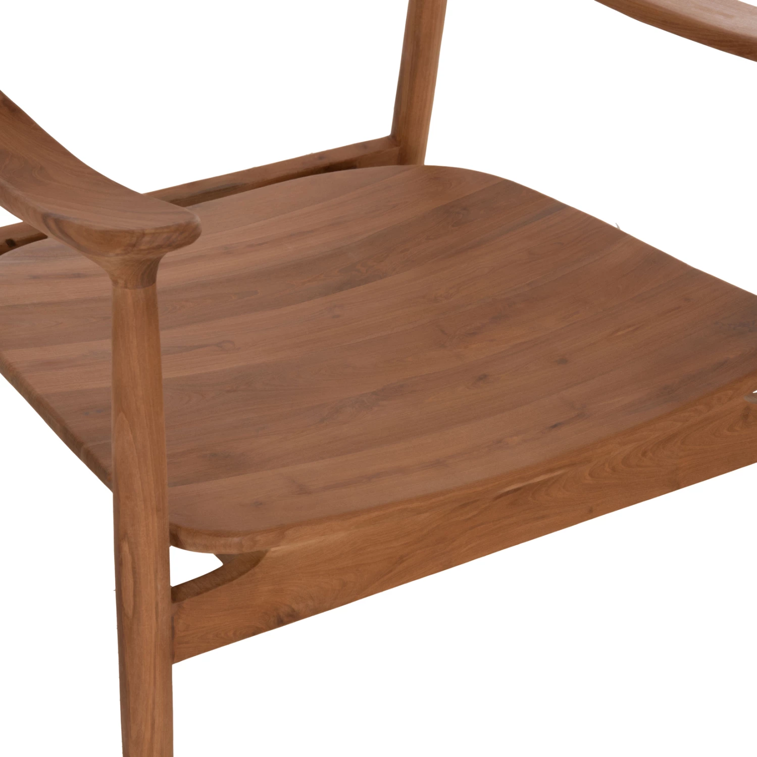 Karrige lounge Ranger, dru tik natyral, FH18255.01, 70x73x73cm