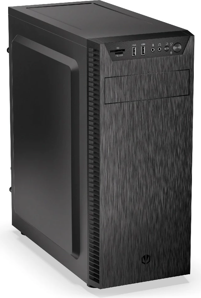 Kasë Endorfy Armis 100 Solid Black, Tower, e zezë