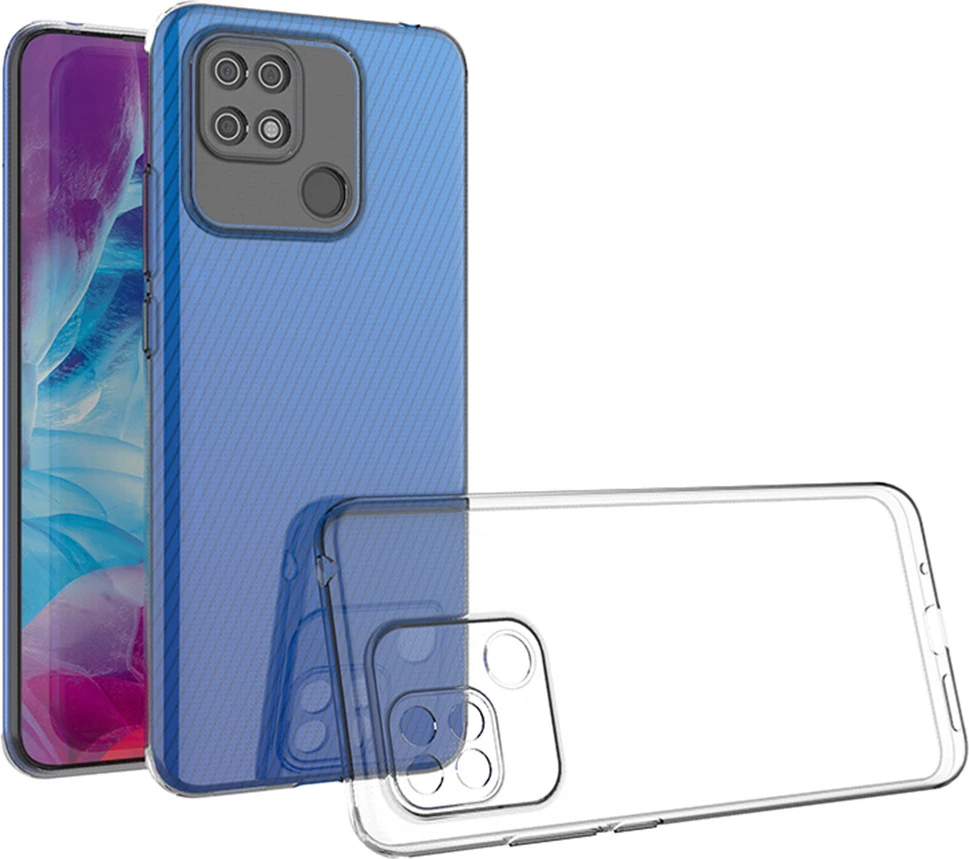 Mbështjellës Hurtel Ultra Clear 0.5mm për Xiaomi Poco C40, Transparent