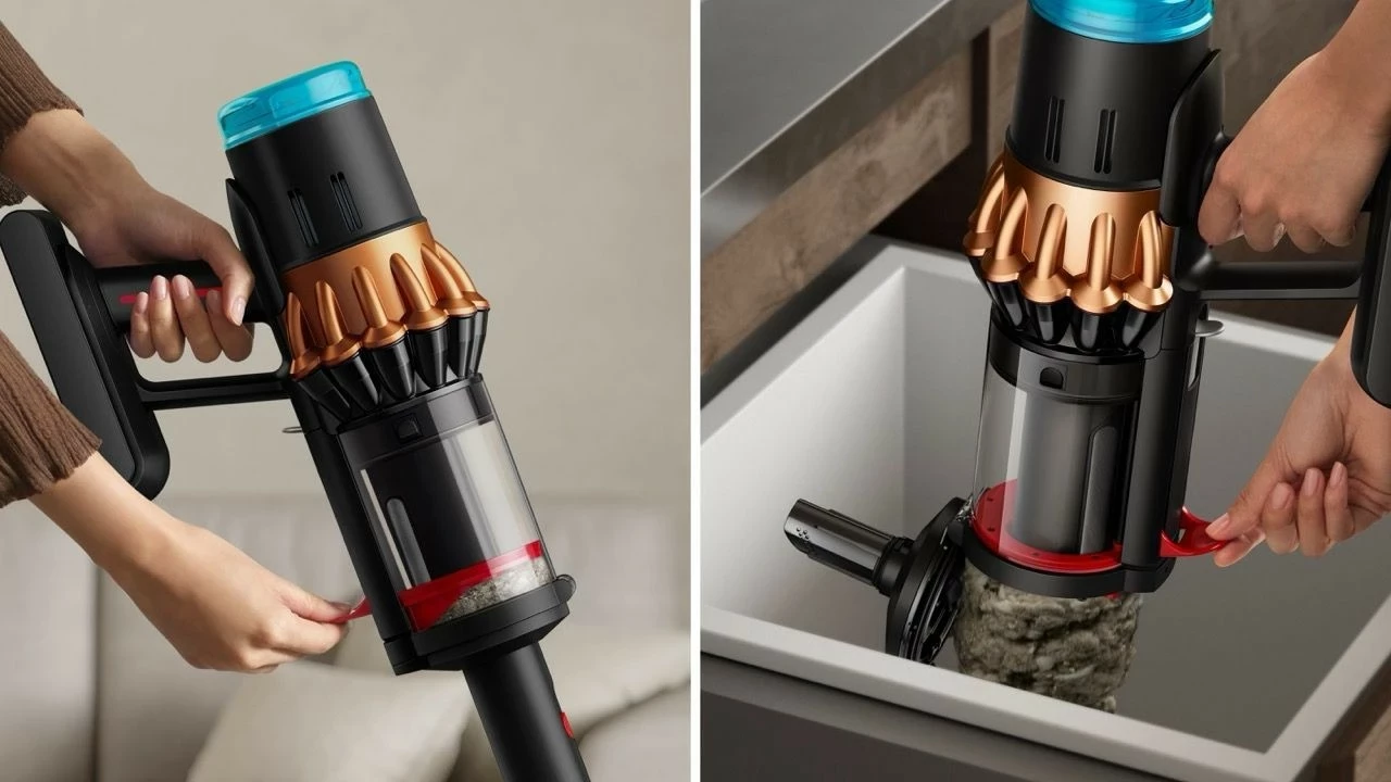 Fshesë pa kabëll Dyson V16 Piston Animal Submarine, 1.3L, 70min, HEPA, e zezë/kupër