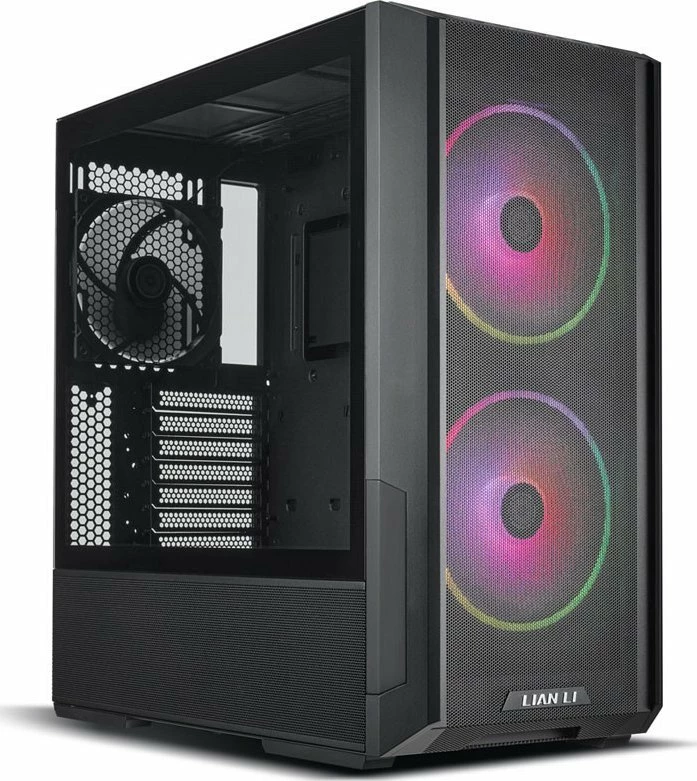 Kasë Lian Li LANCOOL 216 RGB (LANCOOL216RX), Midi Tower ATX/eATX, USB-C, e zezë