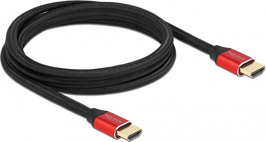Kabllo HDMI DeLOCK Ultra High Speed 2 m, 48 Gbps, 8K@60Hz, eARC/HDR, zi/kuqe