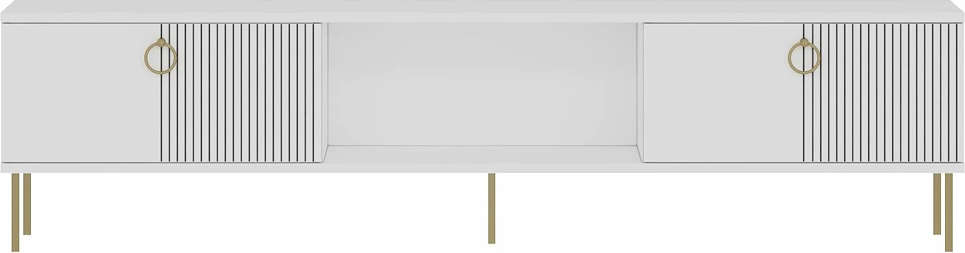 Komodë për TV Skye Decor, ngjyrë e bardhë, Paye
