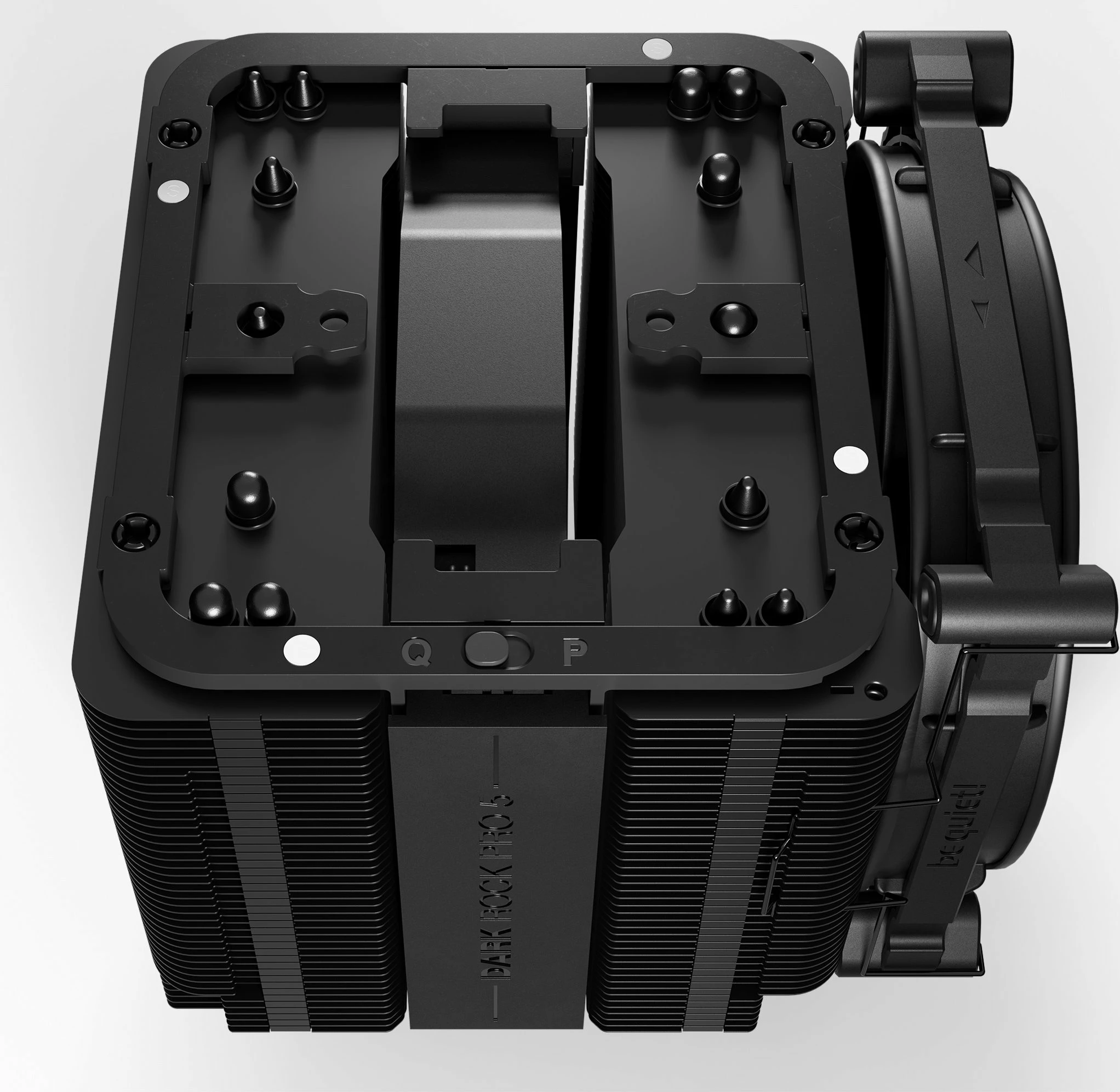 Ftohës CPU be quiet! Dark Rock Pro 5 BK036, 2 ventilatorë PWM 120/135mm, 7 heatpipes, i zi