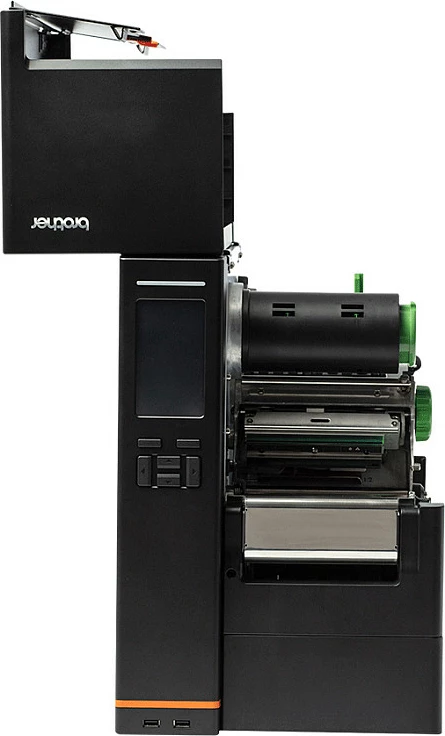 Printer termik etiketash Brother TJ-4422TN, 203x203 DPI, Wired, Autocutter, Ethernet, i zi