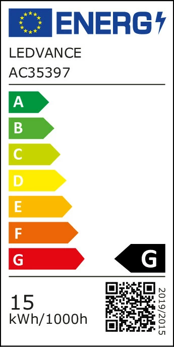 Llambë OSRAM SPC.T FR 15W 230V E14, klasa energjisë G, e bardhë