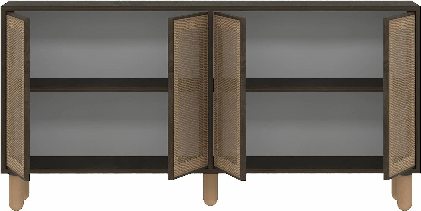 Konsol Leıla, ngjyrë arre, Skye Decor