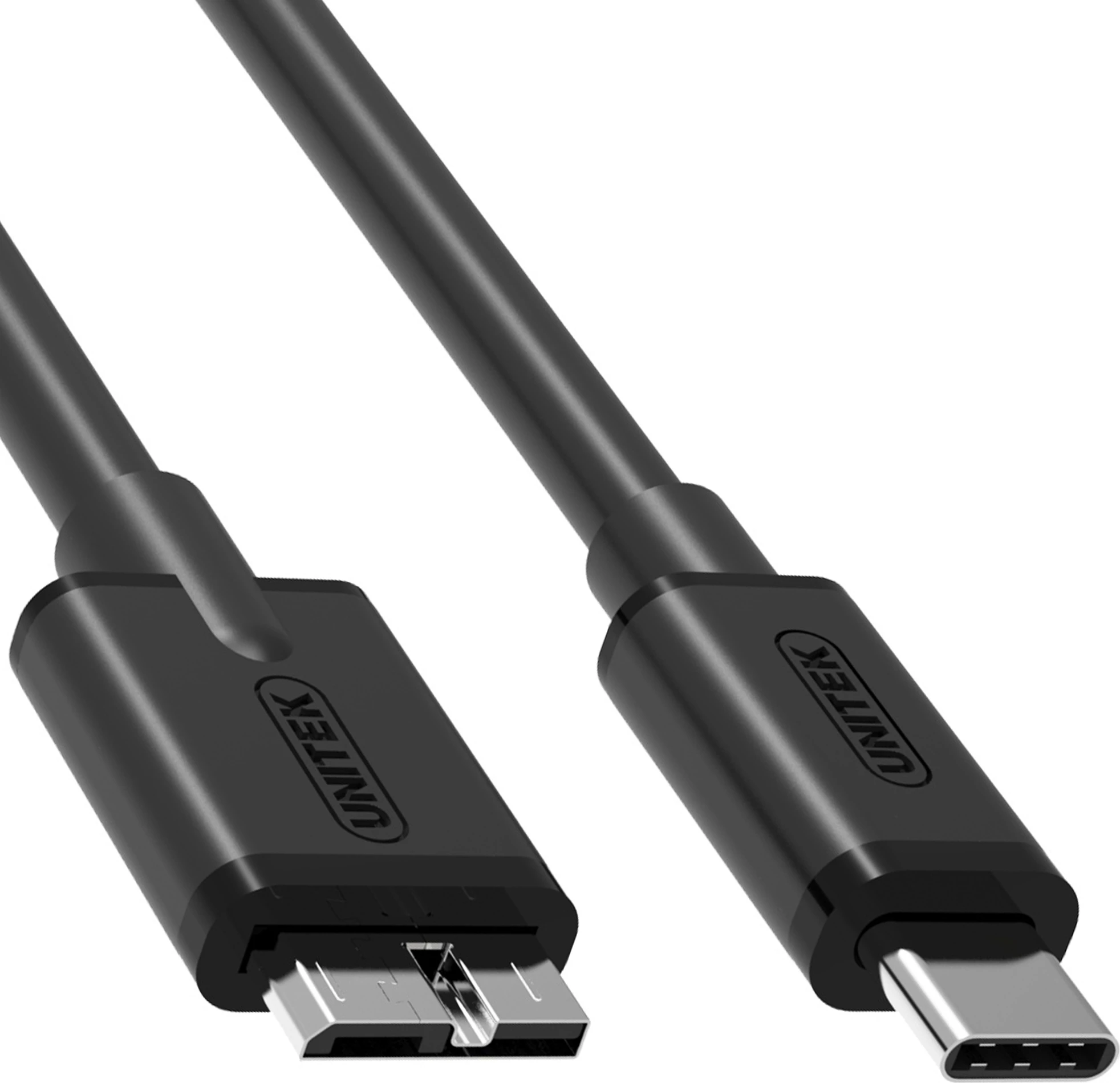Kabllo USB-C në microUSB Unitek Y-C475BK 1 m USB 3.0, e zezë