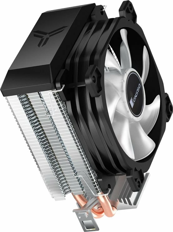 Ftohës CPU Jonsbo CR-1200E (CPJB-014), 92mm, ARGB, 2 heatpipe, zi