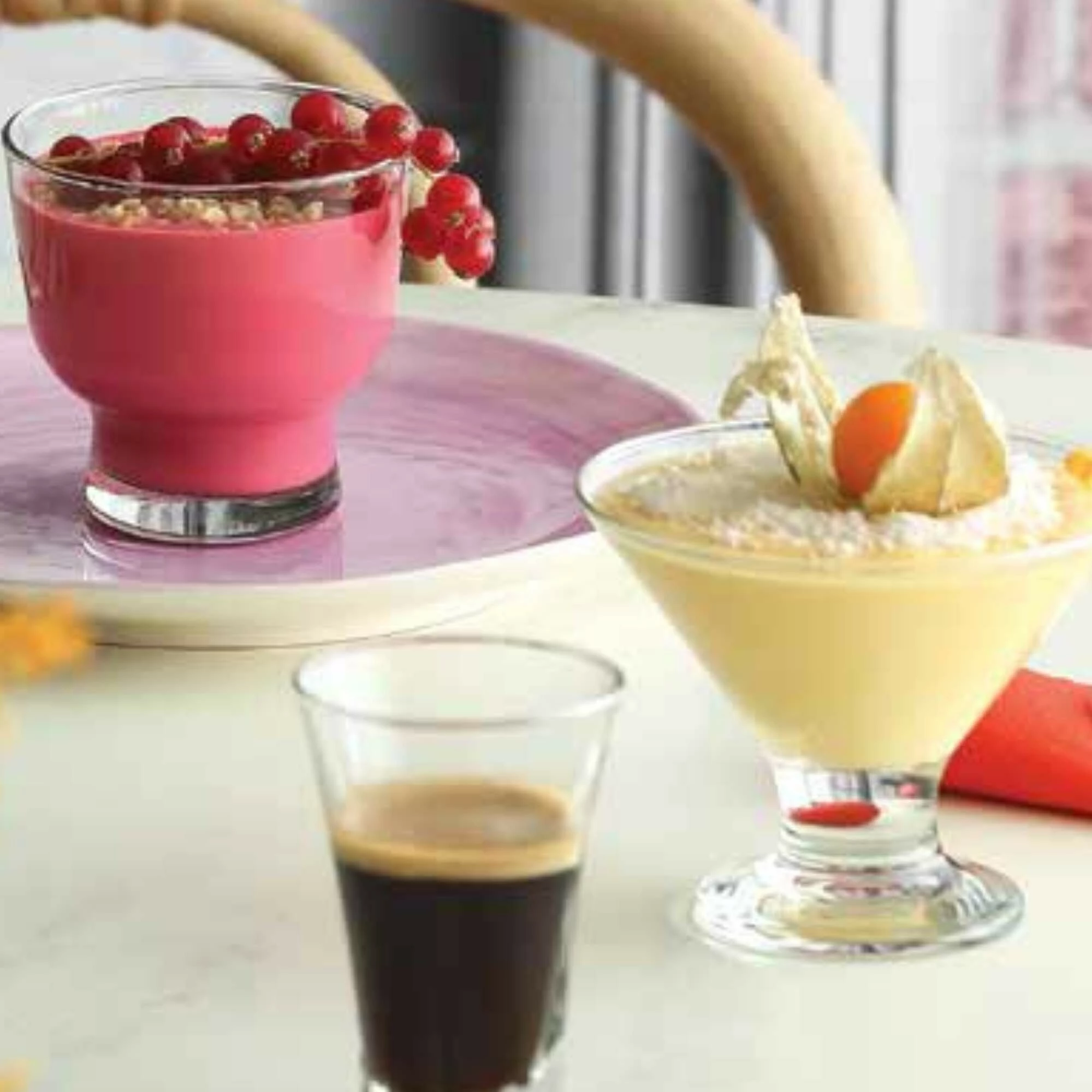 Mug qelqi LAV HORECA Cambridge 350 ml, transparent, set 12 copë