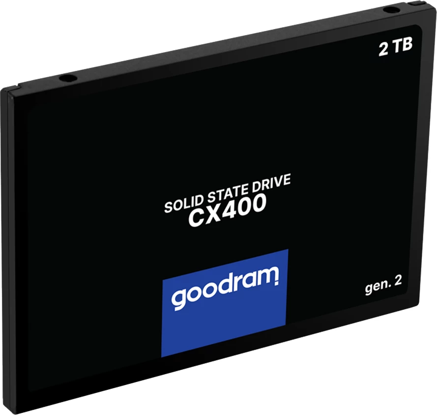 SSD GOODRAM CX400 Gen.2 2TB 2.5" SATA III, e zezë