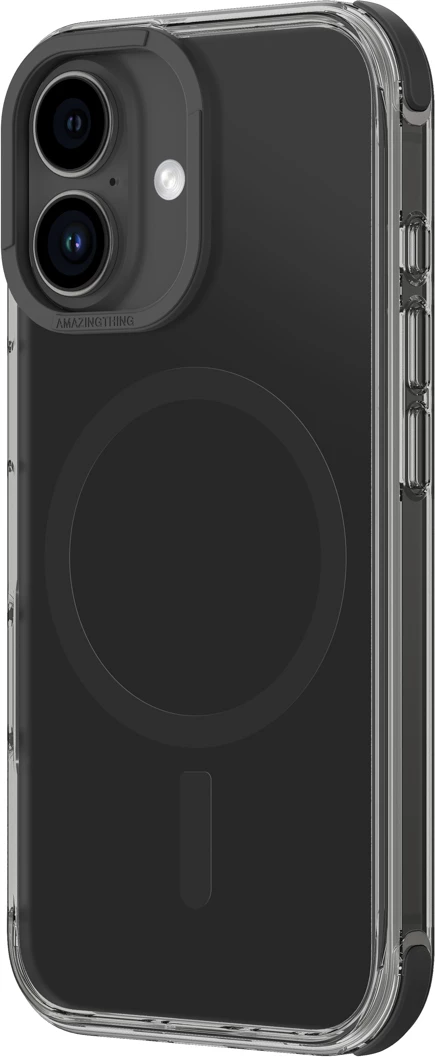Mbështjellës AmazingThing Omni Mag Case për iPhone 16, i zi