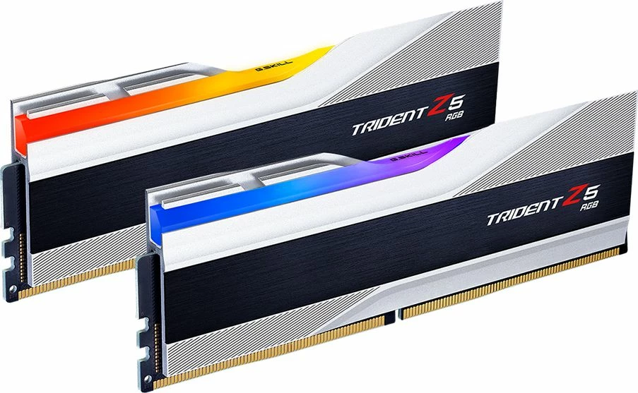 RAM Memorje G.Skill Trident Z5 RGB F5-6000J3636F16GX2-TZ5RS 32GB (2x16GB) DDR5 6000MHz CL36, zezë/argjend, set