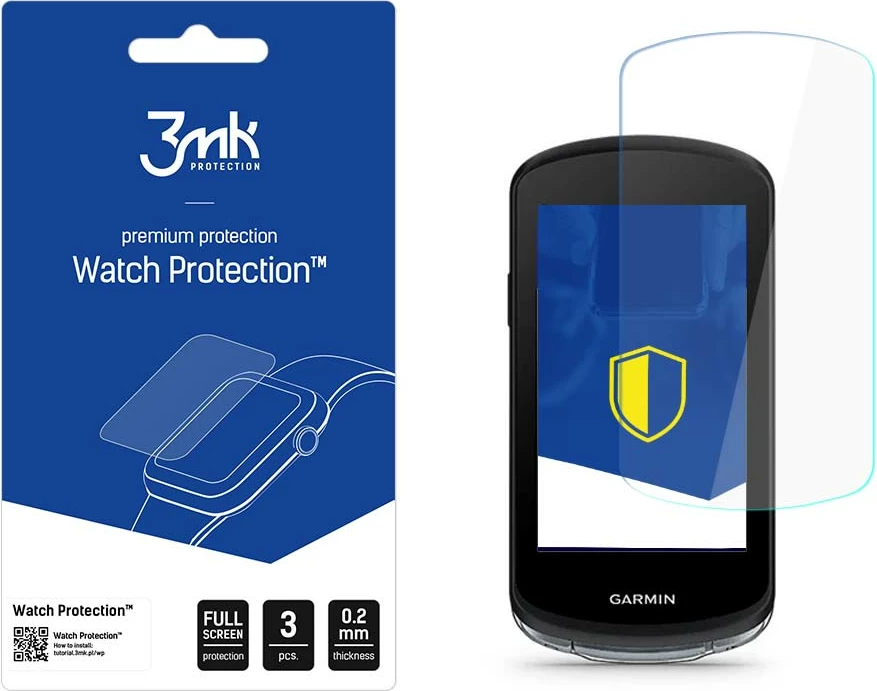 Xham mbrojtës hibrid 3mk Protection FlexibleGlass Lite për Garmin Edge 1040