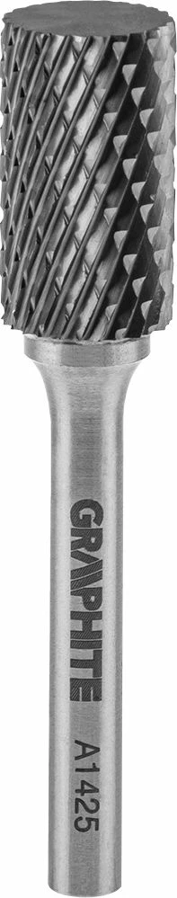 Frezë fundore karbidi Graphite 55H354, tip A cilindrike, 14 x 25 mm, bosht 6 x 45 mm