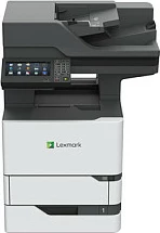 Printer multifunksional Lexmark MX722adhe, laser mono, A4, duplex, Ethernet, ekran 7", bardh/zi