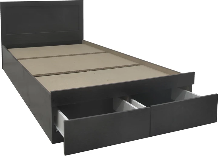 Krevat Olympus me sirtarë, ngjyrë wenge, 140x200cm