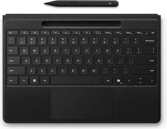 Tastierë Microsoft Surface Pro Flex Keyboard, me Pen, QWERTZ DE, wireless, e zezë
