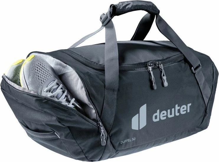 Çantë duffel Deuter Duffel 50 3520125-7000, e zezë