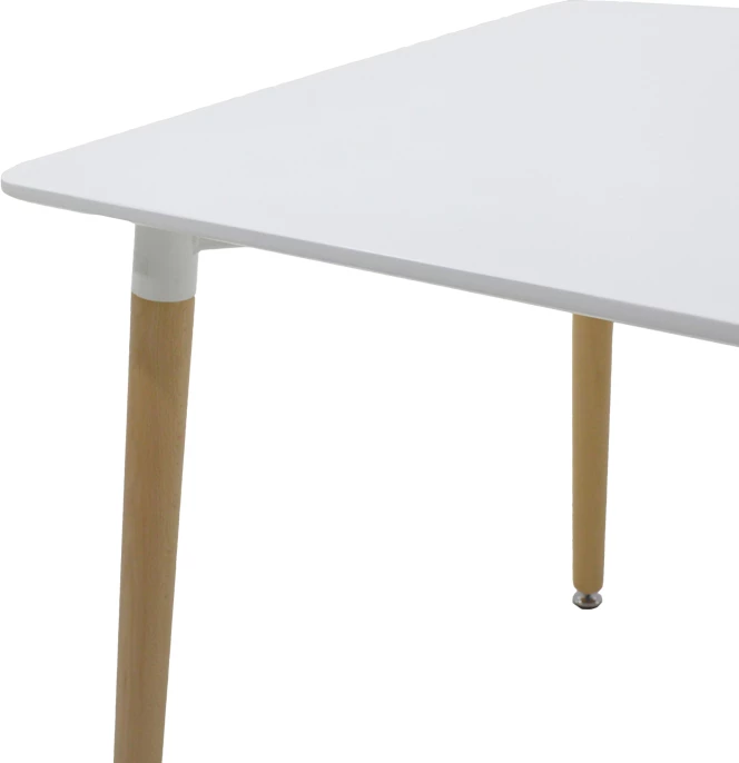 Set tavoline me karrige, ngjyrë gri-bardhë, këmbë natyrale, 80x80x76cm