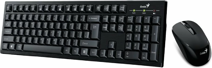 Genius Set Tastierë dhe Maus KM-8101, wireless, US, i zi