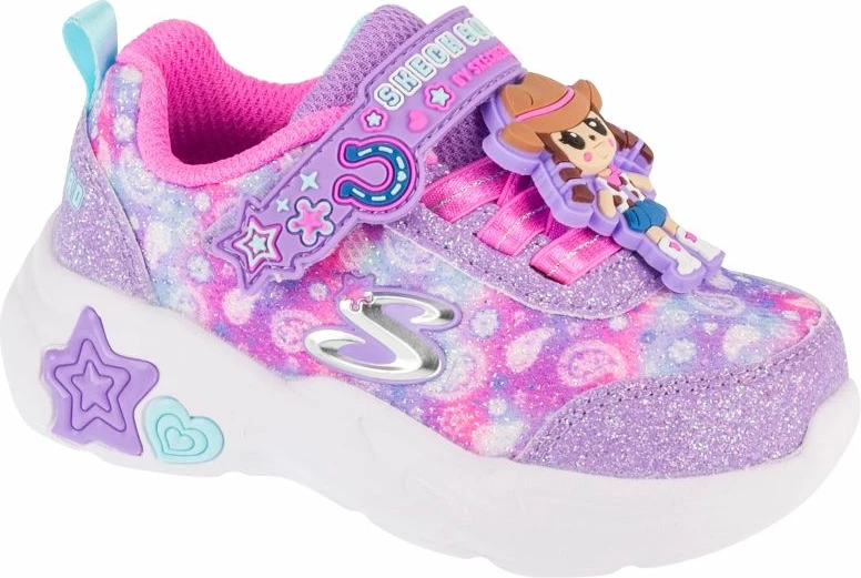 Atlete fëmijësh Skechers Snuggle Sneaks Skech Squad 302214N-LVMT, rozë