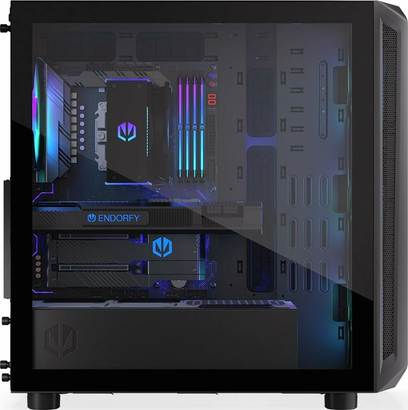 Kasë Endorfy Arx 700 ARGB EY2A013 Midi Tower ATX, 4x 140mm ARGB PWM, USB-C, e zezë