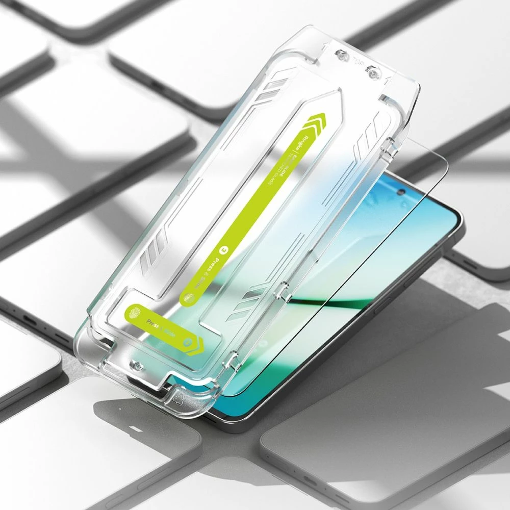Xham i temperuar Ringke Easy Slide për Samsung Galaxy A36 5G, 2 copë, Transparent