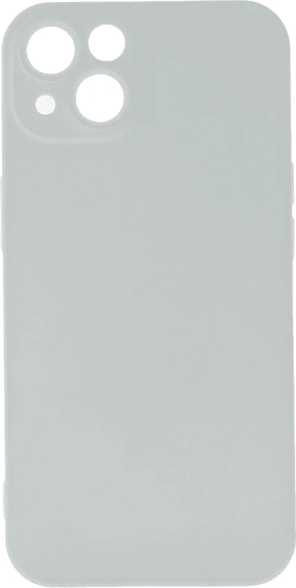 Mbështjellës silikoni ONASI 18201 për iPhone 15 Pro Max, mat, i bardhë