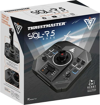 Bazë joysticku fluturimi Thrustmaster Sol-R 5 Base, PC, USB-C, RGB, e zezë 5