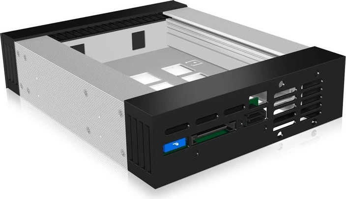 Kasetë ICY BOX IC Intracom, 1x 3.5/2.5" SATA/SAS në 1x SATA Host, 5.25", e zezë