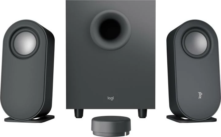 Altoparlantë 2.1, Logitech, Z407 (980-001348), Bluetooth, 80W peak/40W RMS, kontroll dial wireless 30 m, të zinj