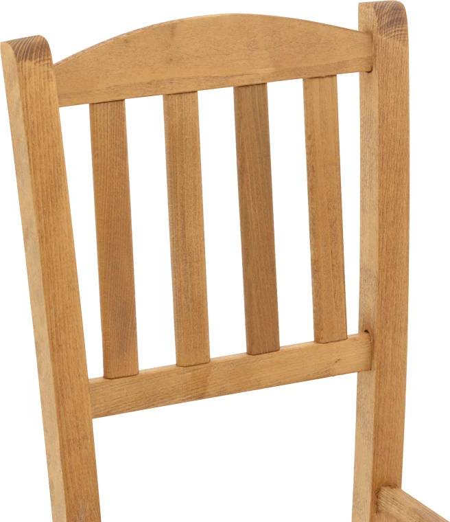 Karrige për kafene Damnir dru ahu, ngjyrë arre, 41x42x92cm