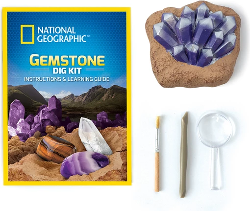 NAT GEO GEMSTONE DIG KIT#
