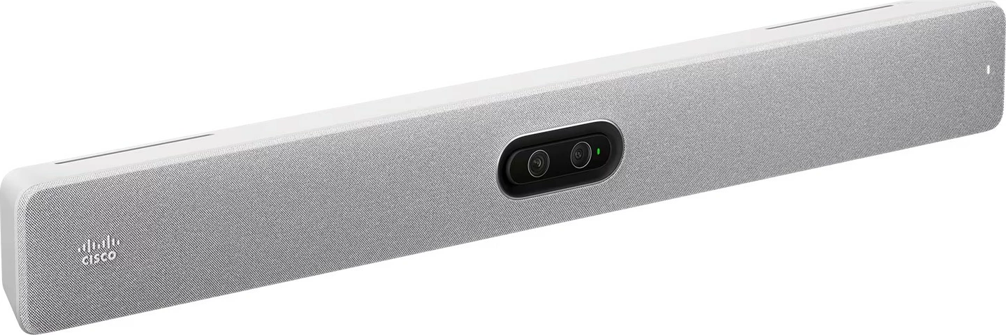 Sistem konferencash Cisco Room Bar Pro, 4K Ultra HD, 60 fps, 5x zoom, hiri