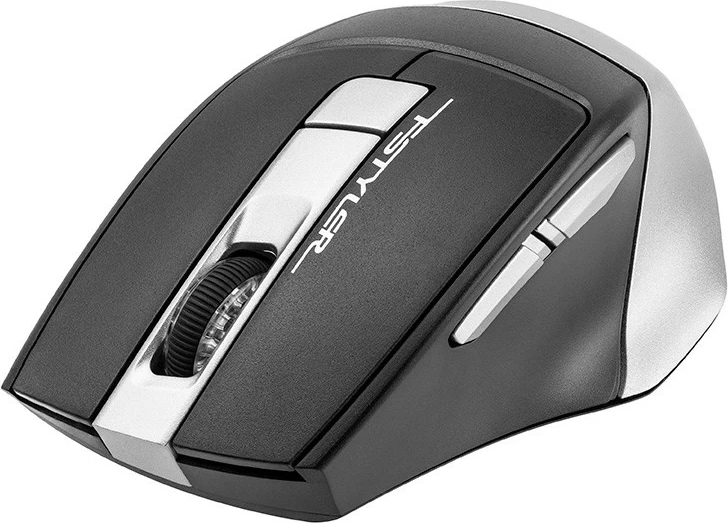 Maus A4-Tech FSTYLER FB35 RF, wireless, Bluetooth + 2.4 GHz, 2000 DPI, 6 butona, e zezë