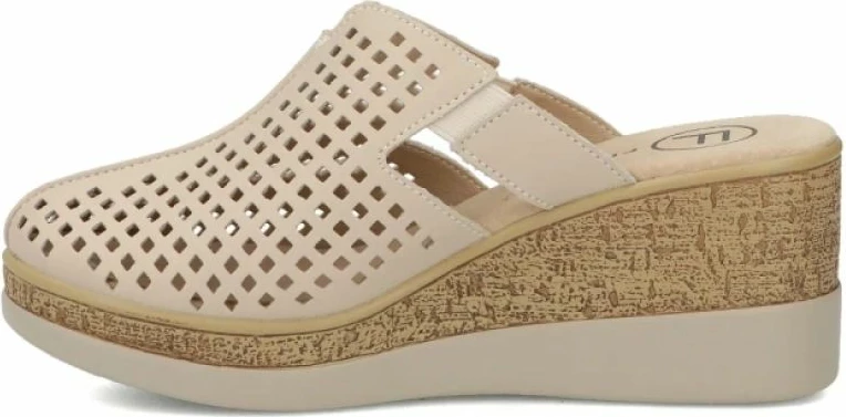 Sandale me platformë Filippo DK6818, bezhë