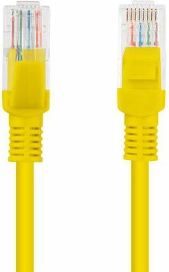 Kabllo rrjeti Lanberg PCU5-10CC-0300-Y Cat.5e 3 m RJ-45/RJ-45, e verdhë