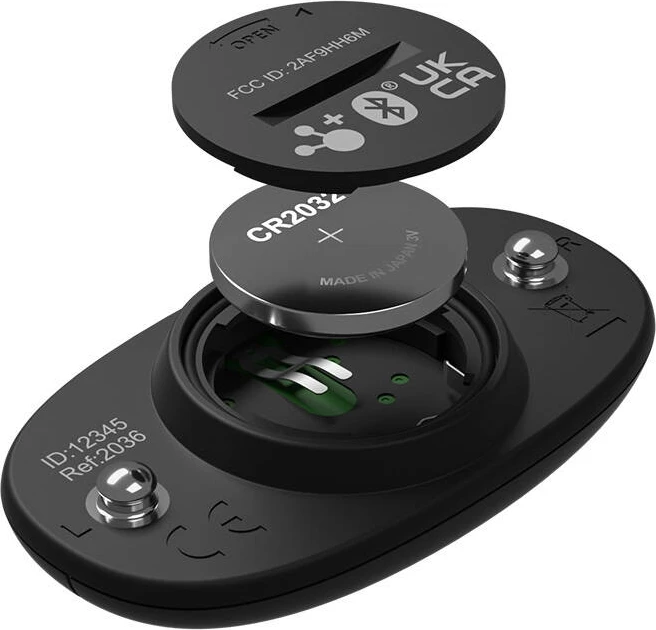 Sensor zemre Coospo H6 për kraharor, Bluetooth & ANT+, i zi