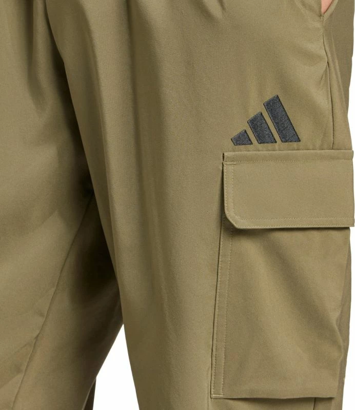 Pantallona sportive për meshkuj adidas, të gjelbra