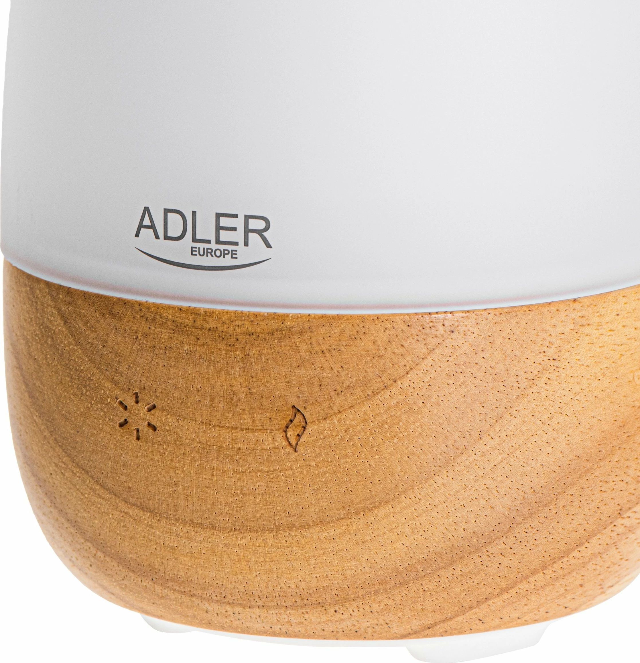 Difuzor aromash ultrasonik Adler AD 7967 3-në-1, 130 ml, 12 W, kafe e çelët, set me brushë pastrimi