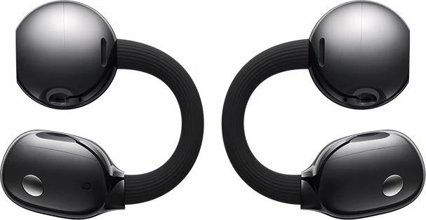 Kufje Huawei FreeClip 2 Bluetooth 38h me mikrofon, IP54, të zeza