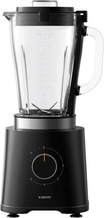 Blender Xiaomi 58198, 600 W, 1.75 L, 5 shpejtësi, 6 tehe, i zi