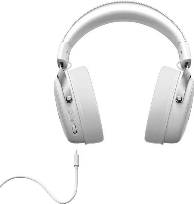 Kufje gaming Mchose HW-V9, 7.1 surround, wireless/wired, USB/3.5mm, të bardha
