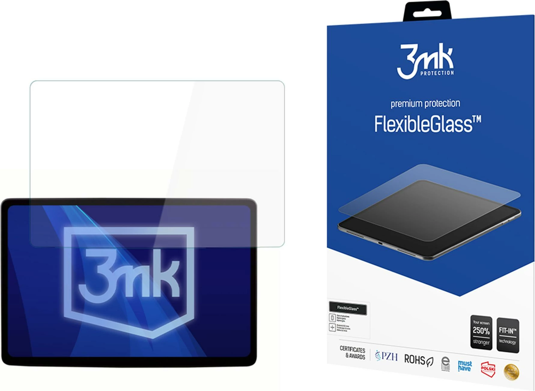 Mbrojtës ekrani hibrid 3mk FlexibleGlass për Tesla Model 3