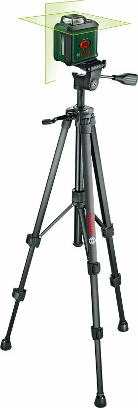 Laser nivelues Bosch UniversalLevel 360, rreze 24 m, set me tripod TT150UNI, gjelbër/zi