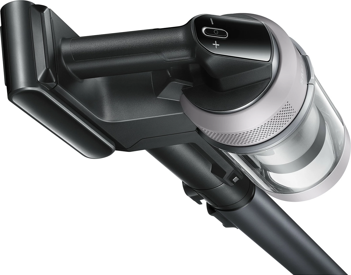 Fshesë me korrent 2-në-1 Samsung VS80F28ELP, pa qese, 0.5 L, bateri Li-Ion, Pebble Gray