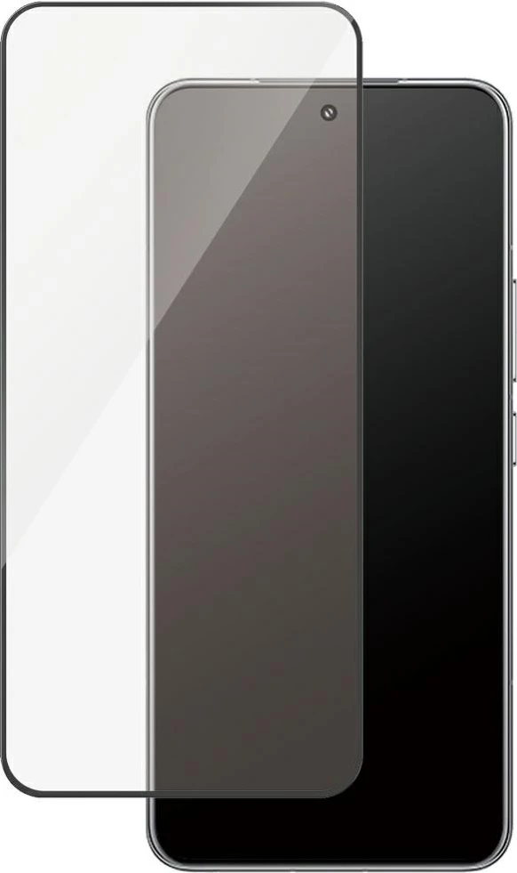 Xham mbrojtës PanzerGlass Ultra-Wide Fit për Oppo Reno13 F, me kornizë të zezë
