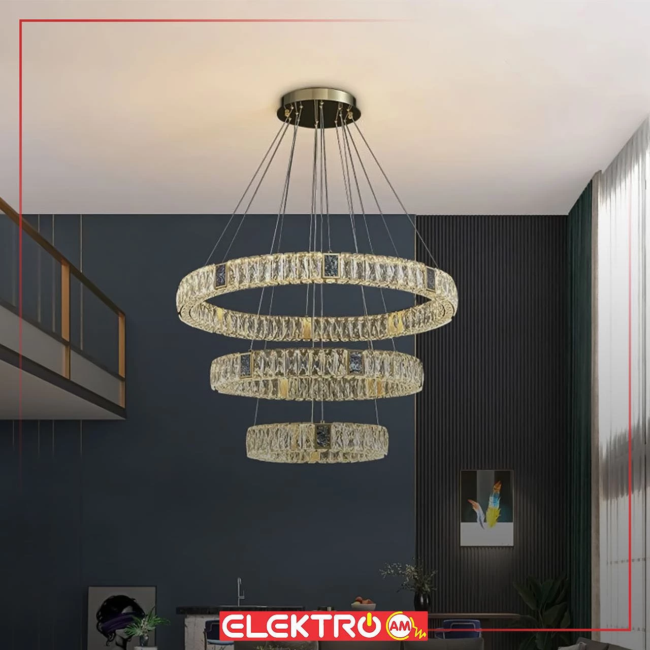 Abazhure LED Kristal AR2356